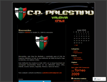 Tablet Screenshot of cdpalestino.wordpress.com