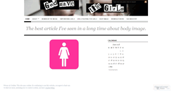 Desktop Screenshot of godsavethegirls.wordpress.com