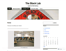 Tablet Screenshot of leblacklab.wordpress.com