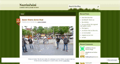 Desktop Screenshot of nirzan.wordpress.com