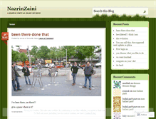 Tablet Screenshot of nirzan.wordpress.com