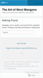Mobile Screenshot of nmangano.wordpress.com