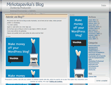 Tablet Screenshot of mirkotapavika.wordpress.com