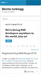 Mobile Screenshot of berntsturer.wordpress.com