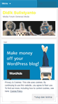 Mobile Screenshot of didiksulistyanto.wordpress.com