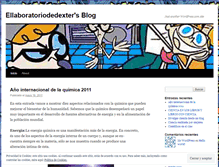 Tablet Screenshot of ellaboratoriodedexter.wordpress.com