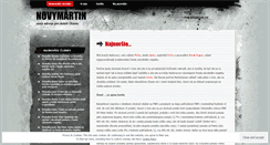 Desktop Screenshot of novymartin.wordpress.com
