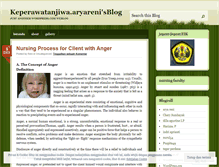 Tablet Screenshot of keperawatanjiwaaryareni.wordpress.com