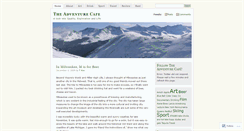 Desktop Screenshot of adventurecafe.wordpress.com