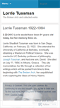 Mobile Screenshot of lorrietussman.wordpress.com