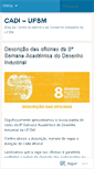 Mobile Screenshot of cadiufsm.wordpress.com