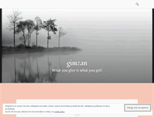 Tablet Screenshot of gimzan.wordpress.com