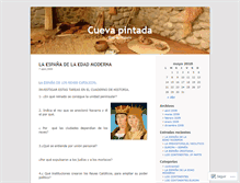 Tablet Screenshot of cuevapintada.wordpress.com