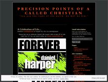 Tablet Screenshot of precisionpoints.wordpress.com