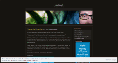 Desktop Screenshot of mattneal.wordpress.com