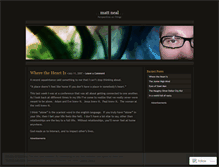 Tablet Screenshot of mattneal.wordpress.com