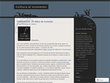 Tablet Screenshot of culturaalmomento.wordpress.com