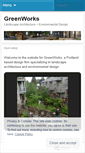 Mobile Screenshot of greenworkspc.wordpress.com