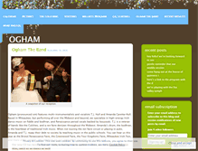 Tablet Screenshot of oghamduo.wordpress.com