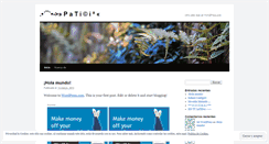 Desktop Screenshot of paticia88.wordpress.com