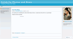 Desktop Screenshot of celebrityphotosnews.wordpress.com