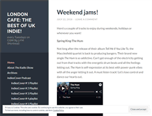 Tablet Screenshot of londoncafe.wordpress.com