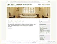 Tablet Screenshot of gaildoby.wordpress.com