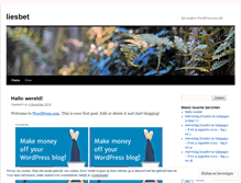 Tablet Screenshot of liesbetmarien.wordpress.com