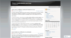 Desktop Screenshot of binariospc.wordpress.com