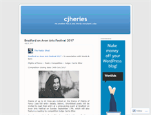 Tablet Screenshot of cjheries.wordpress.com