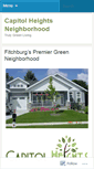 Mobile Screenshot of capitolheights.wordpress.com