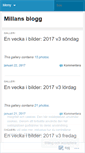 Mobile Screenshot of millansblogg.wordpress.com