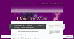 Desktop Screenshot of dorothymuir.wordpress.com