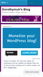 Mobile Screenshot of dorothymuir.wordpress.com