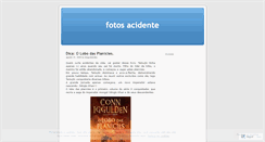 Desktop Screenshot of fotosacidente.wordpress.com