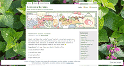 Desktop Screenshot of leftoverrecipes.wordpress.com