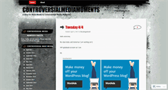 Desktop Screenshot of controversialmediamoments.wordpress.com