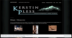 Desktop Screenshot of kerstinpless.wordpress.com