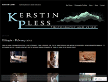 Tablet Screenshot of kerstinpless.wordpress.com