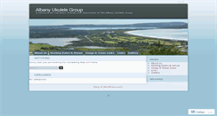 Desktop Screenshot of albanyukulele.wordpress.com