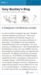 Mobile Screenshot of garybuckley.wordpress.com