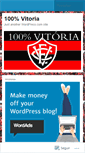 Mobile Screenshot of cemporcentovitoria.wordpress.com