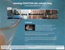 Tablet Screenshot of ghazyan.wordpress.com