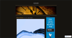 Desktop Screenshot of clockender.wordpress.com