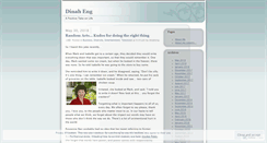 Desktop Screenshot of dinaheng.wordpress.com