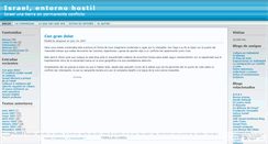 Desktop Screenshot of entornohostil.wordpress.com