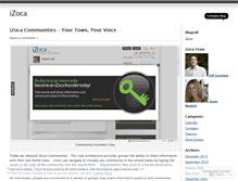 Tablet Screenshot of izoca.wordpress.com