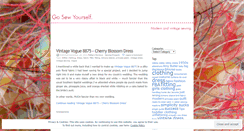 Desktop Screenshot of gosewyourself.wordpress.com