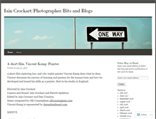 Tablet Screenshot of iaincrockart.wordpress.com