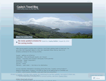 Tablet Screenshot of cayleymoffat.wordpress.com